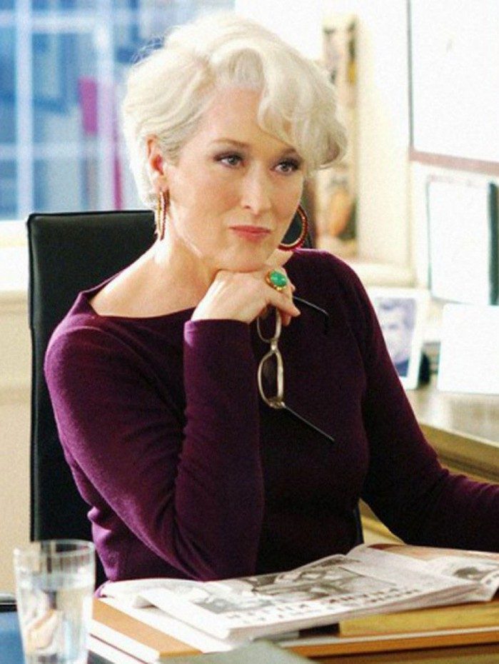 Meryl Streep em 'O Diabo Veste Prada'