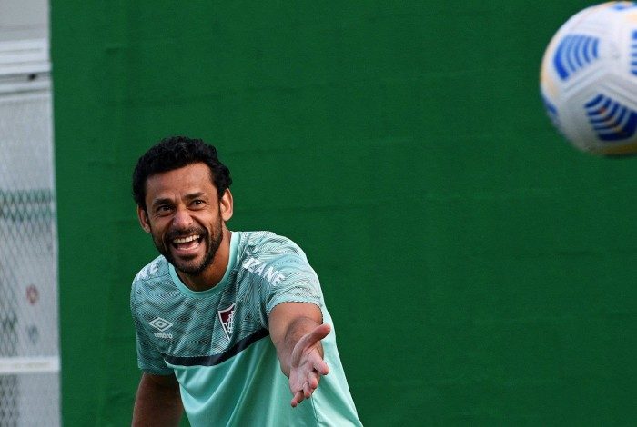Fred, atacante do Fluminense