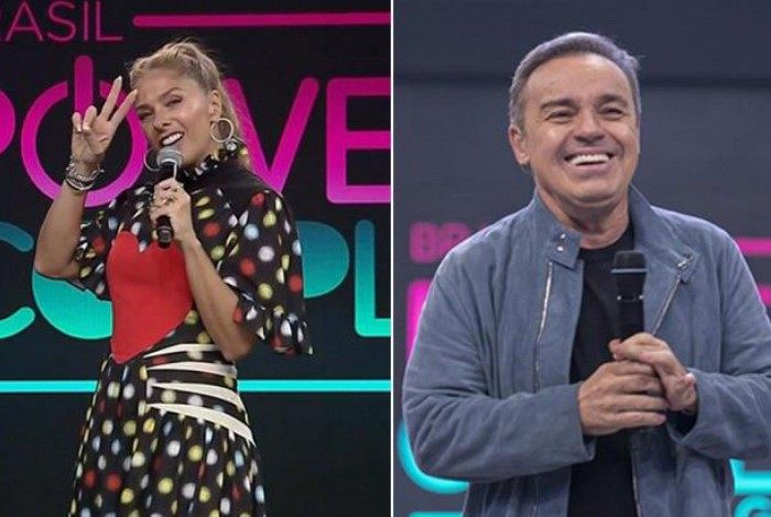 Adriane Galisteu e Gugu no Power Couple