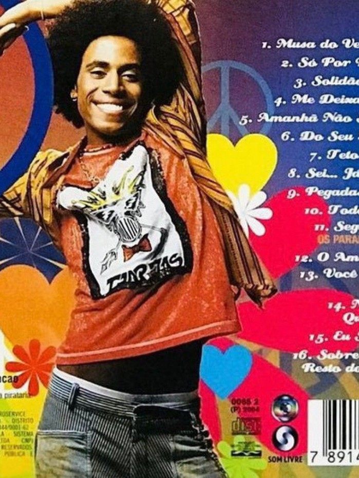 Ícaro Silva na capa do CD de 'Malhação'