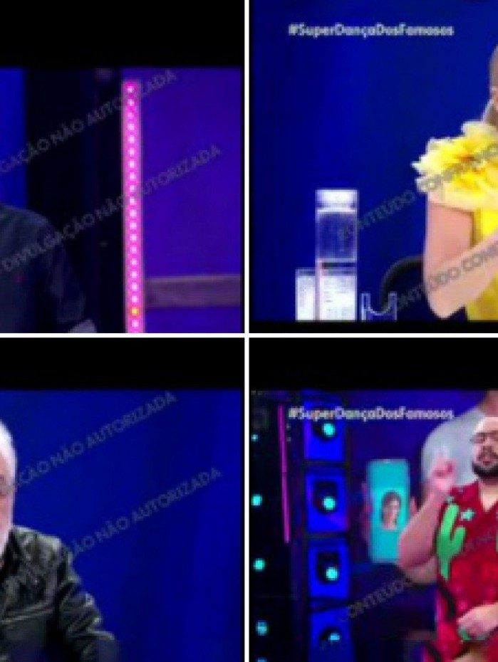 Gravação do 'Super Dança dos Famosos', que sucede o Domingão nas tardes de Globo