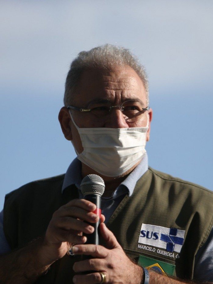 Ministro da Sa&uacute;de, Marcelo Queiroga