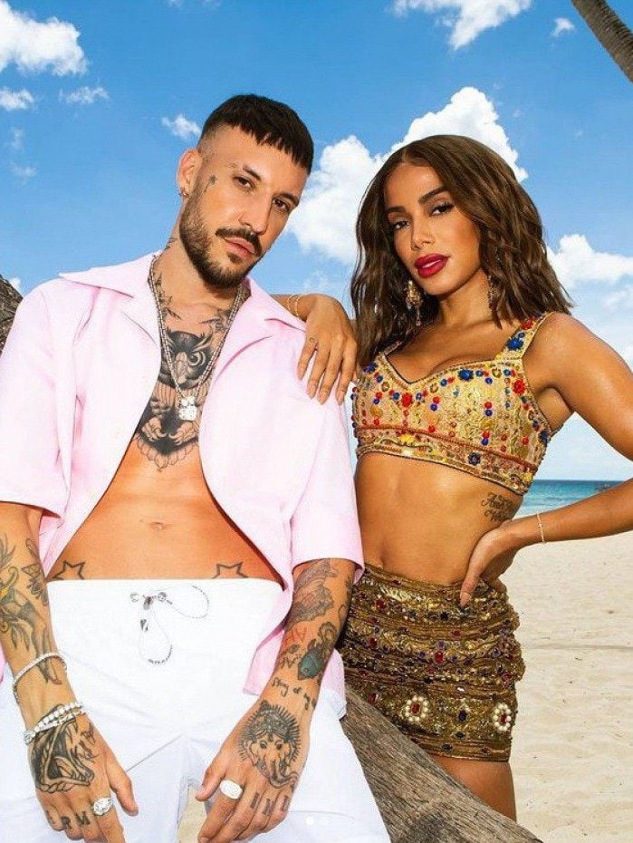 Anitta e Fred de Palma
