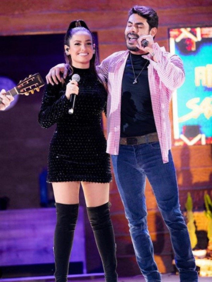 Juliette envia cacto de presente para Rodolfo após live de Safadão 