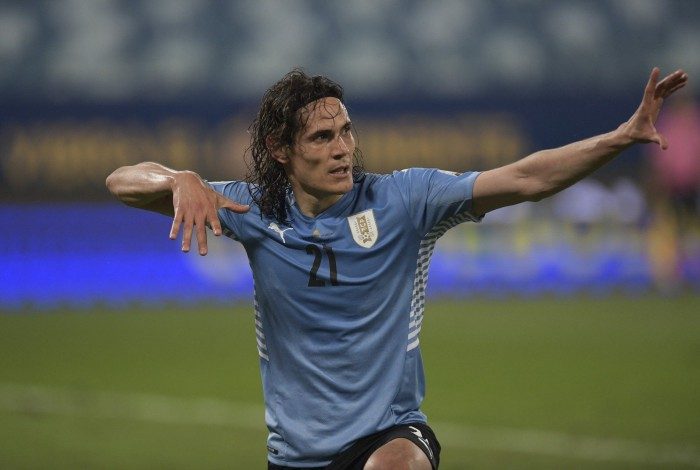 Cavani, atacante da Seleção Uruguaia e do Manchester United