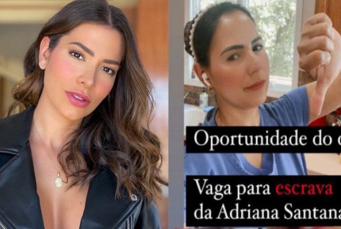 Adriana Sant'Anna rebate influencer que a acusou de 