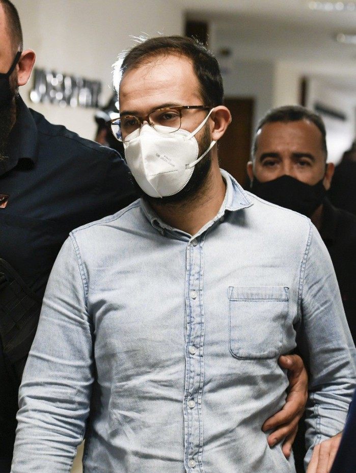 Luis Ricardo Miranda chega na CPI da Covid