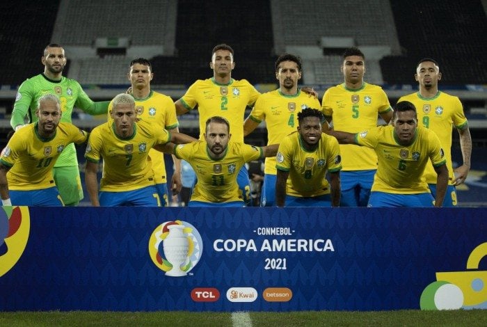 Pôster Seleção Brasileira na Copa América 2021