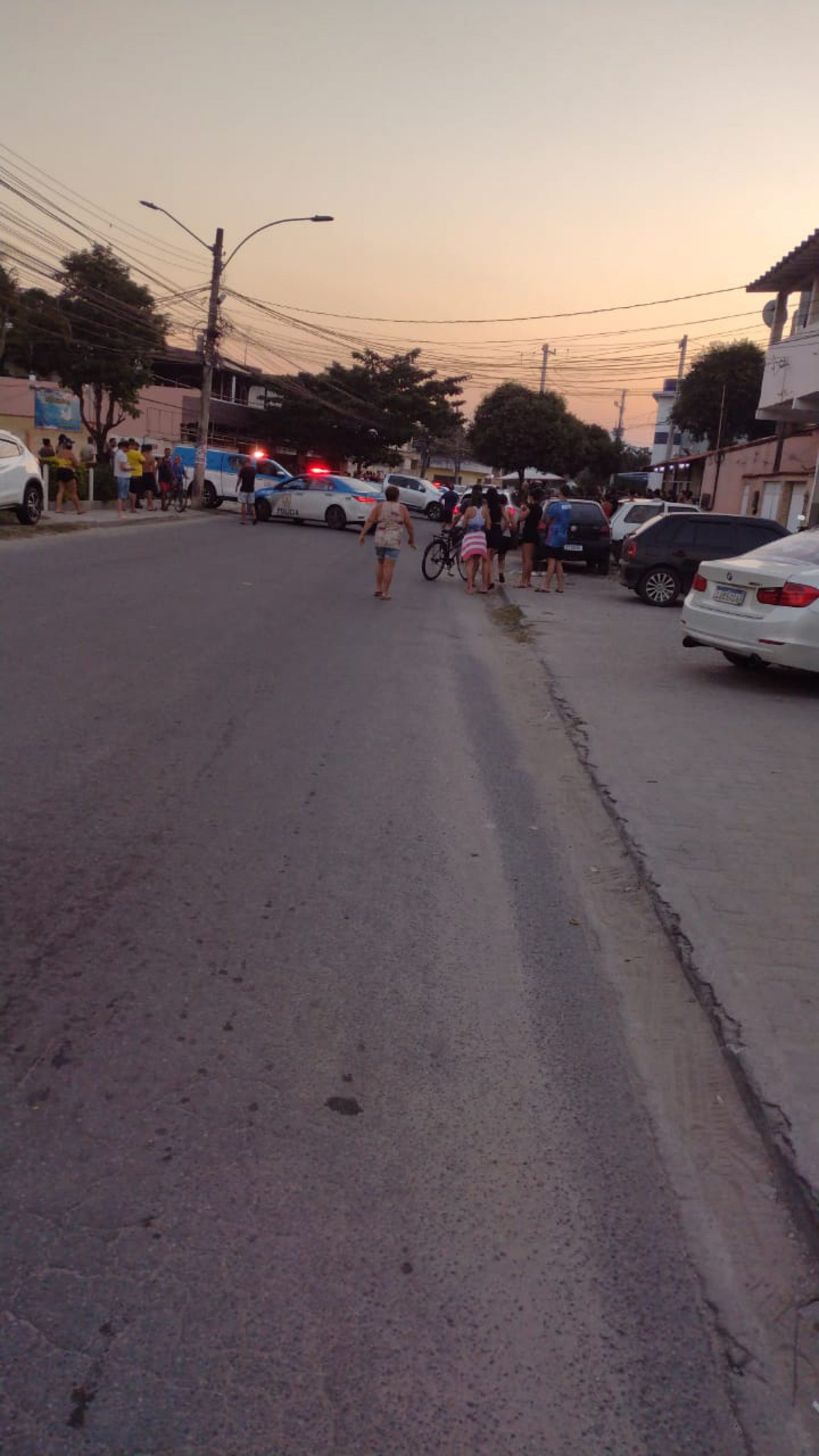 Crime aconteceu na Estrada do Moinho, em Campo Grande - WhatsApp O DIA (98762-8248)