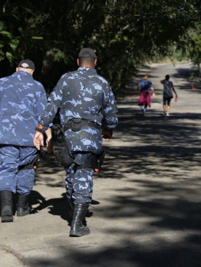 Com natureza para todos os lados e uma obra de Marcelo Eco, o espaço conta com um terceiro fator para os praticantes das atividades físicas: a segurança