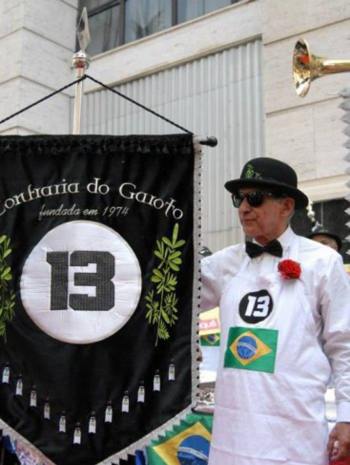 Nelson Couto, fundador e presidente da Confraria do Garoto