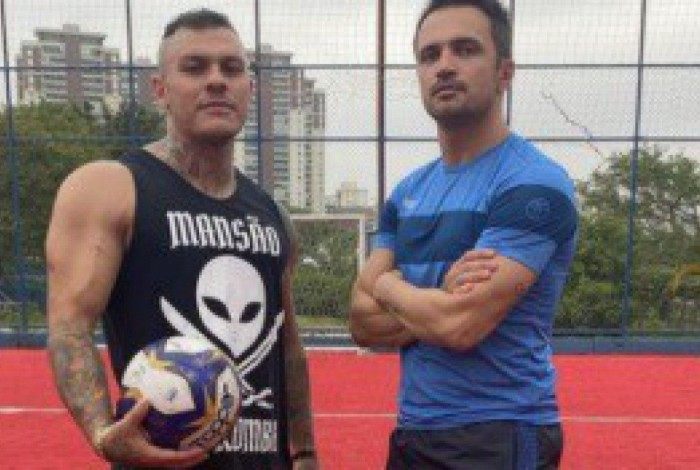 Toguro já gravou com Falcão para o Youtube