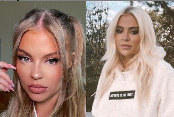 A cantora está com novo visual 