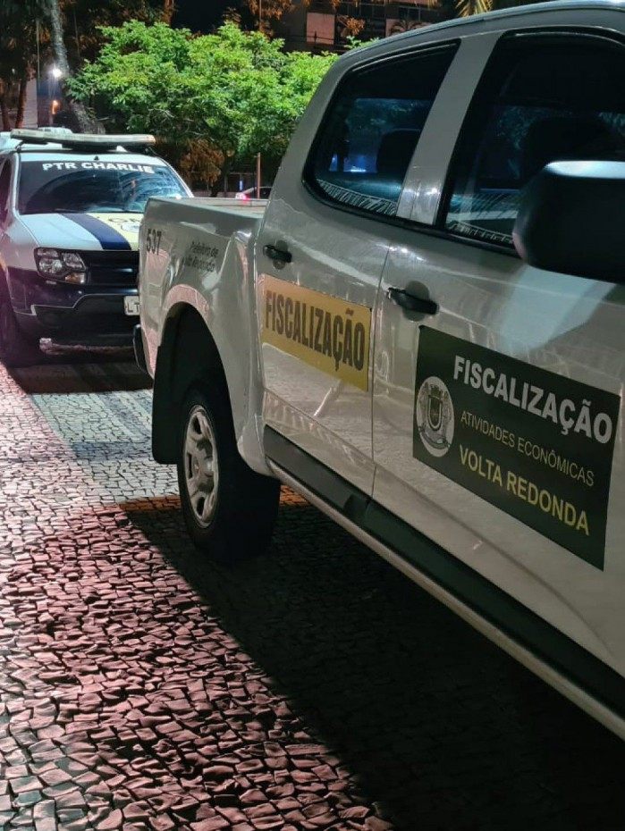 Força-tarefa de combate à covid-19 realiza ações de fiscalização em Volta Redonda