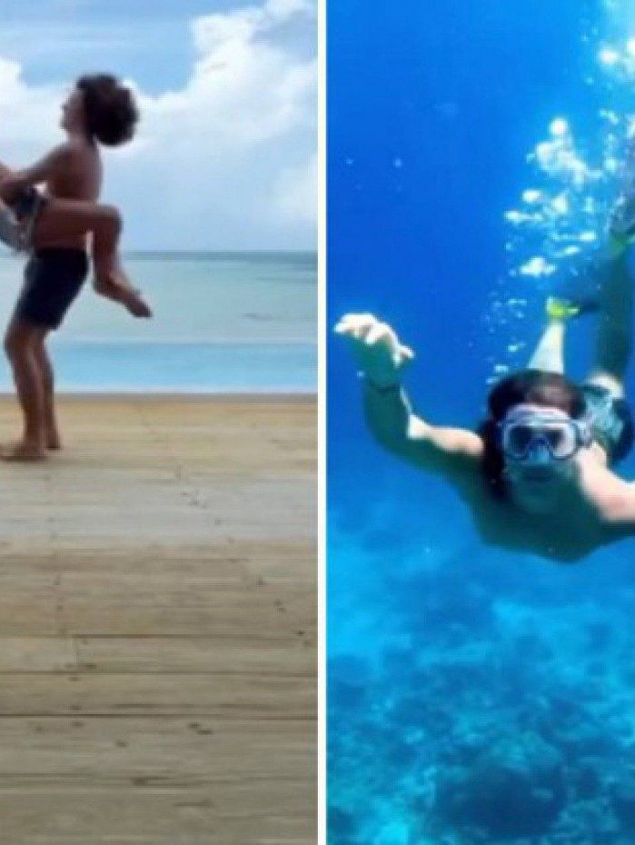 Sasha e Jo&atilde;o Figueiredo compartilham mais fotos da lua de mel nas redes sociais