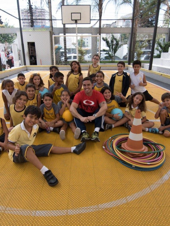 Alunos no Pensi na Tijuca