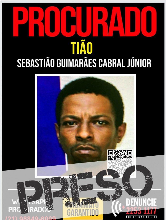 Sebastião Guimarães Cabral Júnior, conhecido Tião, de 41 anos