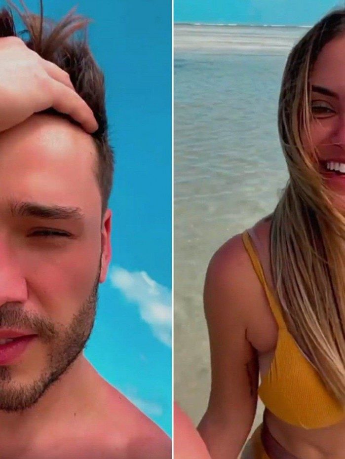 Lucas Viana e Sarah Andrade est&atilde;o juntos em Alagoas