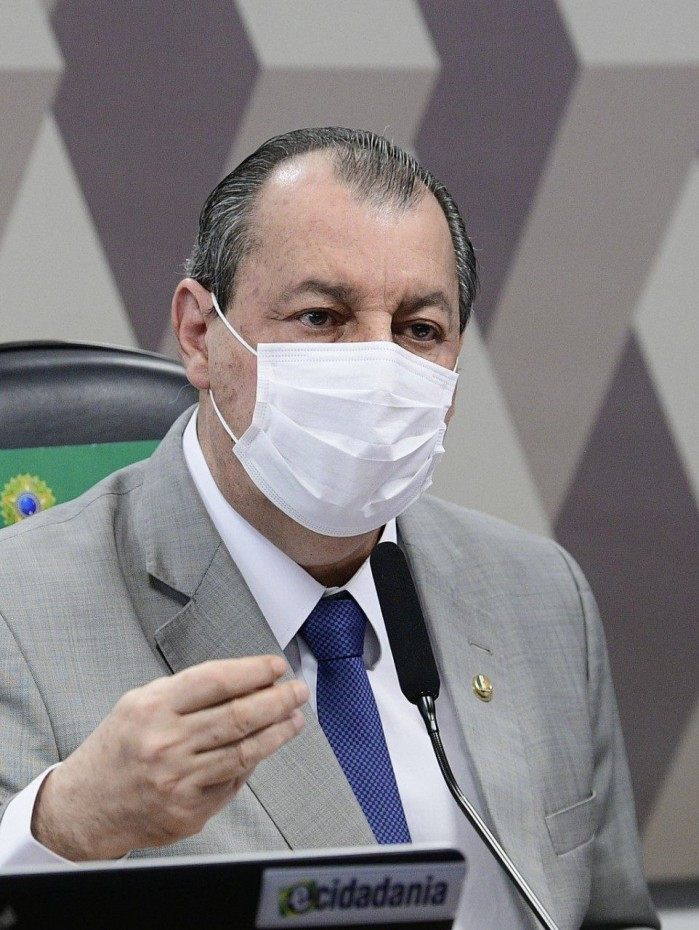 Presidente da CPI da Covid, Omar Aziz (PSD-AM)