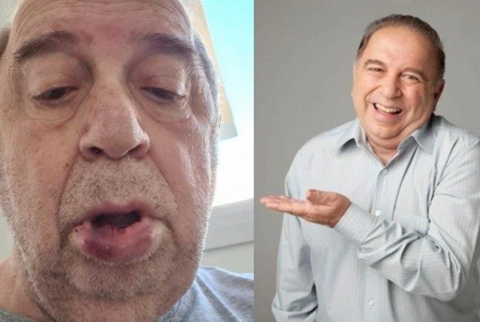 Distraído com celular, Castrinho cai de cara no chão e se machuca