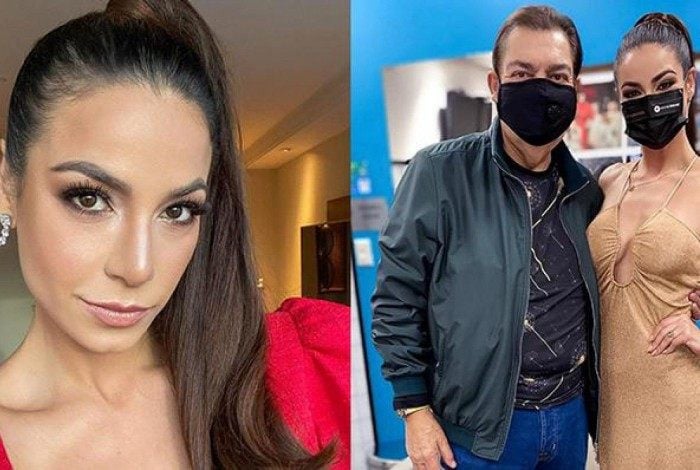 Julia Gama e Faustão, ela é a mais nova contratada da Band para integrar a equipe do novo programa de Fausto Silva