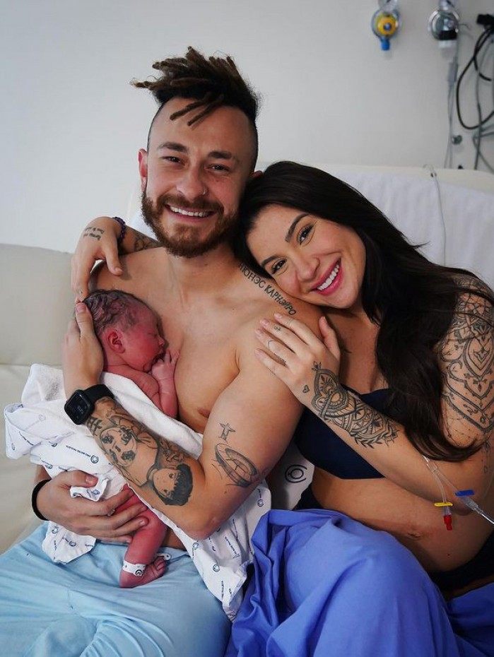 Bianca Andrade e Fred dão as boas vindas ao primeiro filho do casal, o baby Cris
