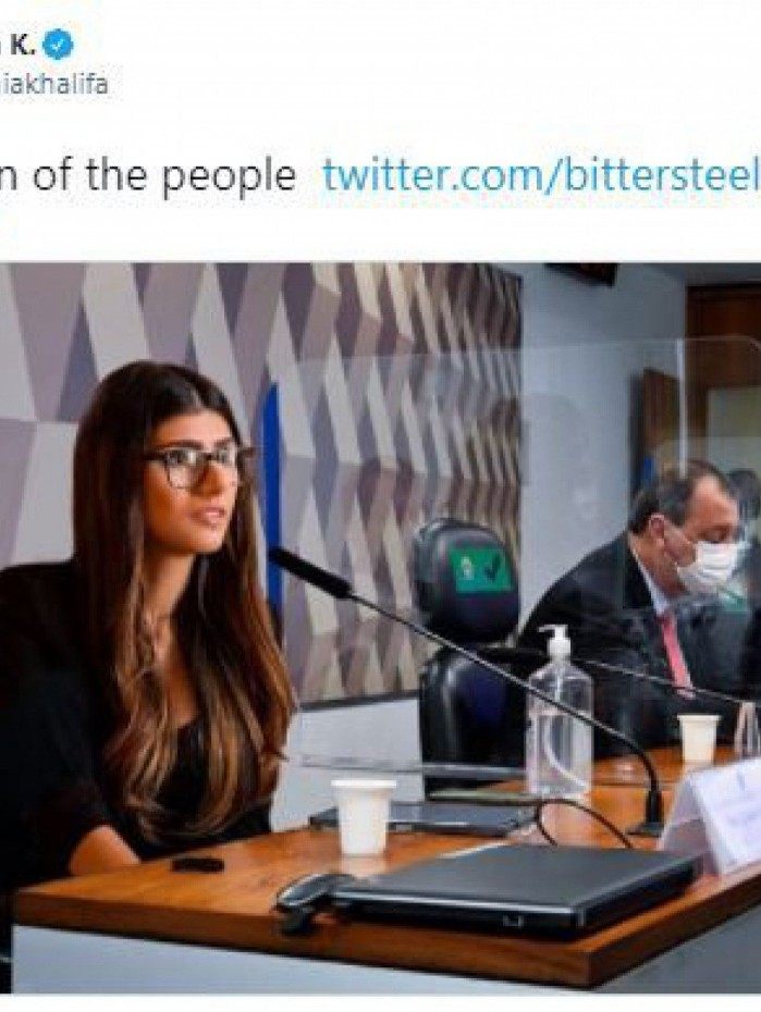 "Uma mulher do povo", disse Mia em publica&ccedil;&atilde;o anterior sobre a CPI