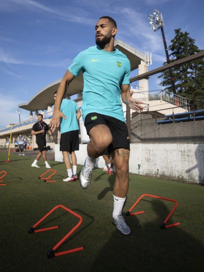 Matheus Cunha, atacante da Sele&ccedil;&atilde;o