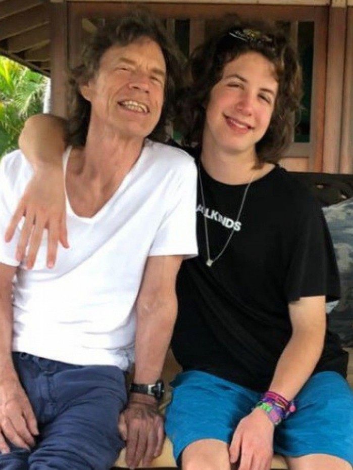Mick Jagger e Lucas