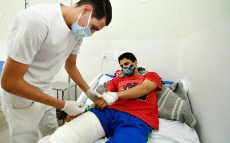 Números de vítimas de acidente de moto preocupa o Hospital da Posse