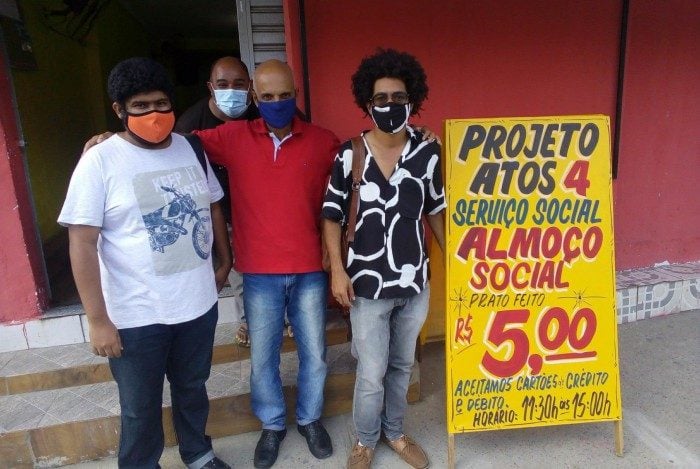 Wesley, Alex, Fernando e Jorge