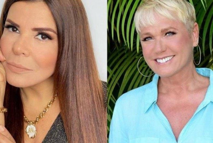 Mara Maravilha alfineta Xuxa