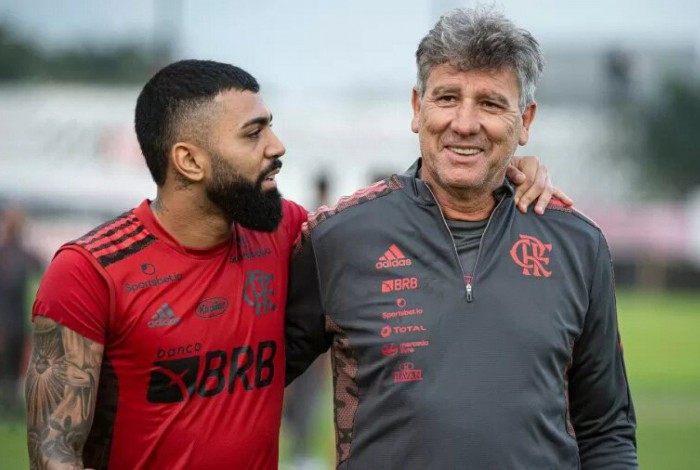 Gabigol foi confirmado na escalação do Flamengo