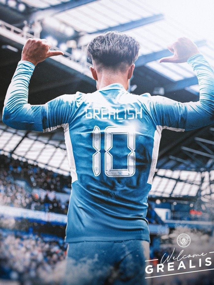 Jack Grealish herdou a 10 de Aguero no Manchester City