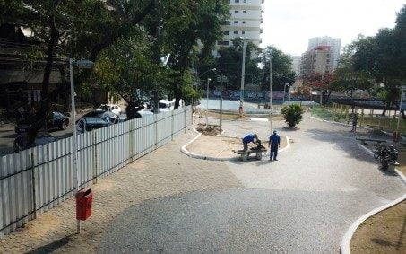 Prefeitura de Nova Iguaçu inicia as obras na Praça do Skate