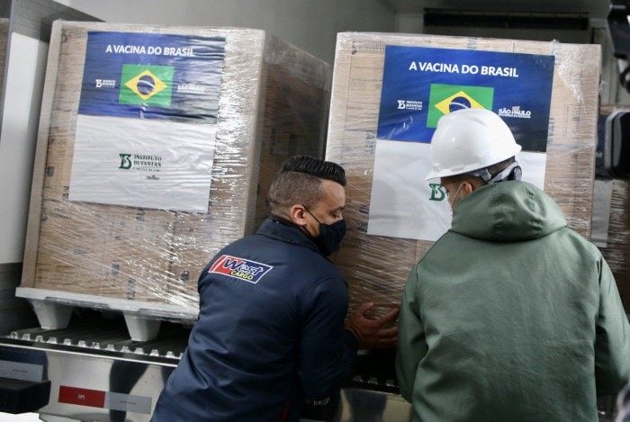 O total de liberações já feitas representa 78% das 100 milhões de doses contratadas pelo Ministério da Saúde para a vacinação de brasileiros em todo país