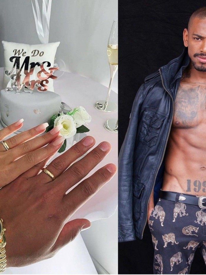 Nego do Borel simula casamento em postagem