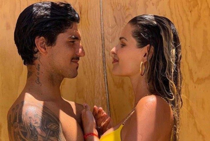 Yasmin Brunet e Gabriel Medina