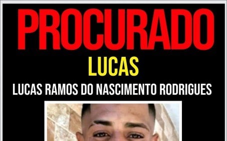 Portal dos Procurados pede informações que possam levar à prisão de suspeito de homicídio