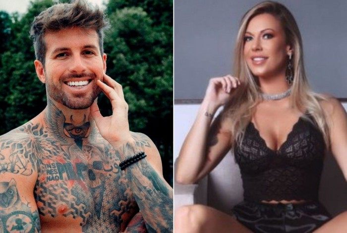 Claudinho Matos e Antonella Avellaneda