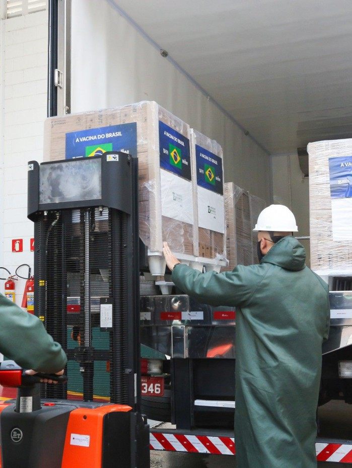 Butantan entregou mais 2 milhões de doses da vacina Coronavac ao PNI