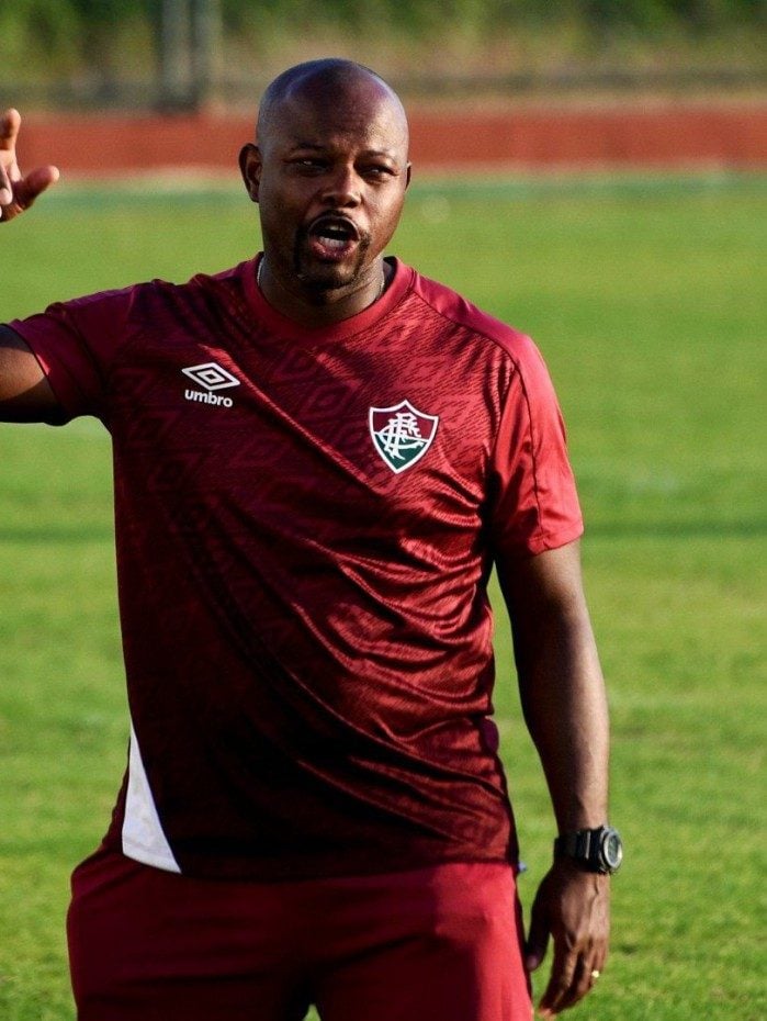 Marcão no treino do Fluminense