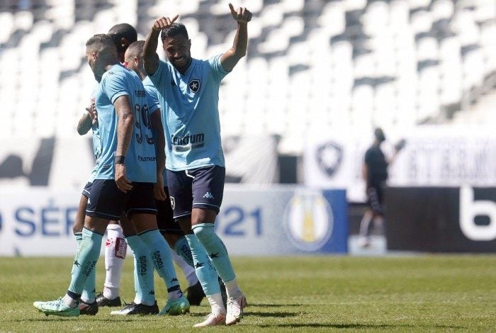 Diego Goncalves.Botafogo x Vila Nova pelo Campeonato Brasileiro Serie B no Estadio Nilton Santos. 22 de Agosto de 2021, Rio de Janeiro, RJ, Brasil. Foto: Vitor Silva/Botafogo. .Imagem protegida pela Lei do Direito Autoral Nº 9.610, DE 19 DE FEVEREIRO DE 1998. Sendo proibido qualquer uso comercial, remunerado e manipulacao/alteracao da obra..