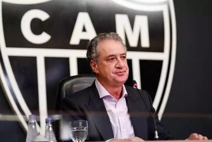 Presidente do Atlético-MG, Sérgio Coelho