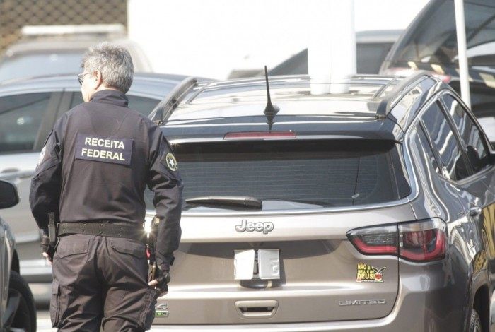 Carro apreendido durante a segunda fase da Opera&ccedil;&atilde;o Kryptos 