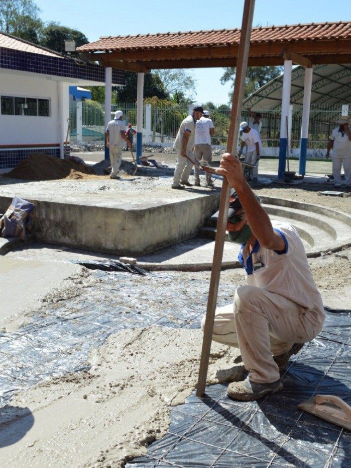 Creche Enrico Secchi, no bairro Jardim das Acácias