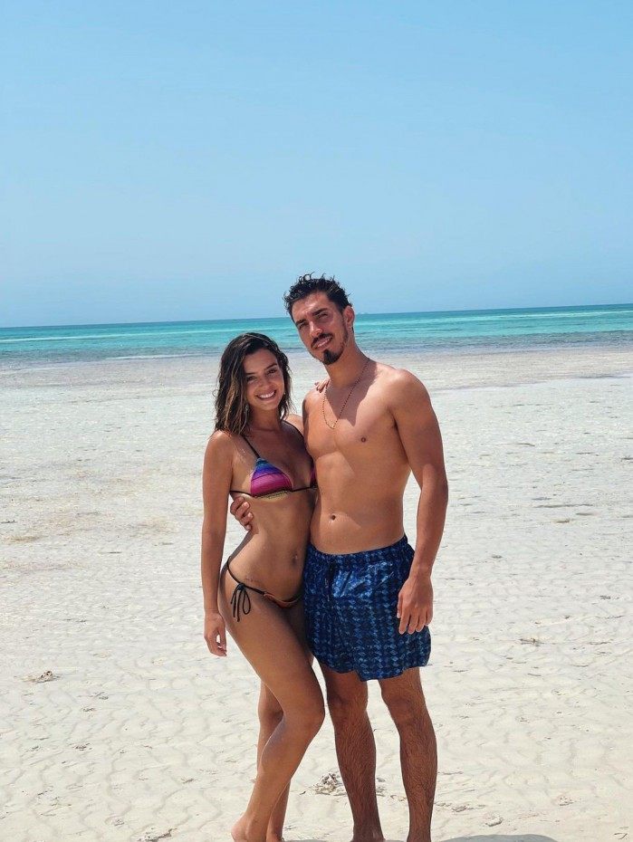 Giovanna Lancellotti e Gabriel David