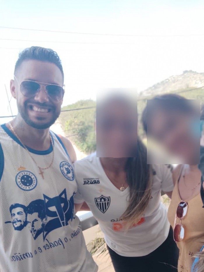 Foto de Bruno Cristiano de Castro Aleixo, apontado como l&iacute;der de quadrilha de estelionat&aacute;rios.