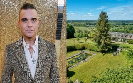 Cantor Robbie Williams coloca mansão mal assombrada à venda