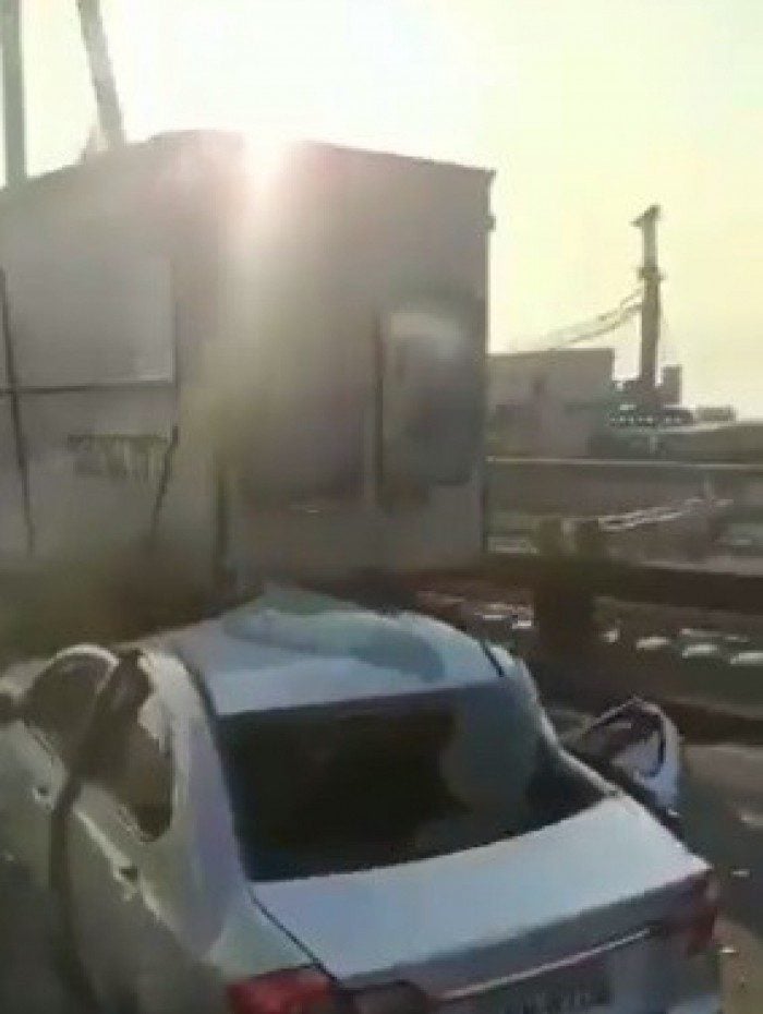 Acidente na ponte Rio-Niterói